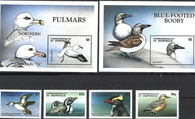 Tradera Dominica 1998 16v + 2 block| Sydamerika & Caribien