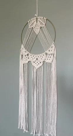 Tradera Drömfångare i makramé| Dekorationer