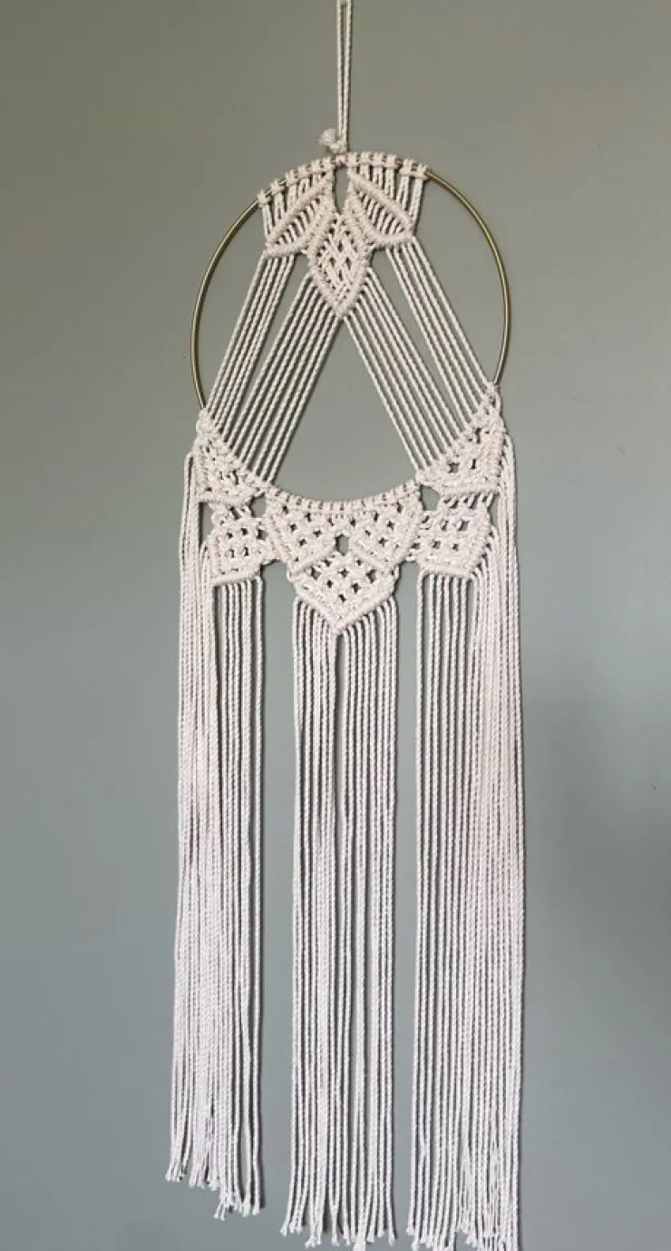 Tradera Drömfångare i makramé| Dekorationer