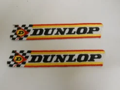 Cheap Dunlop tygmärke 2 styck Stofmærker & Pins