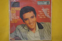 Tradera ELVIS PRESLEY JAILHOUSE ROCK KONVOLUT TILL MUSIK VINYL EP SKIVA 50 TALET| Pladeomslag