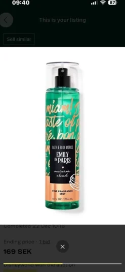 Tradera EMILY IN PARIS MACARON CLOUD Bath & Body Works> Hudpleje