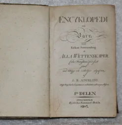 Discount ENCYKLOPEDI FÖR BARN, ELLER ETT KORT SAMMANDRAG AV ALLA WETTENSKAPER Antikkens Litteratur