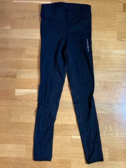Tradera Equiline svarta ridleggings i stl xs> Ridning Og Ridesport