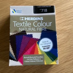 Tradera Ett paket av Herdins svart flytande textil färg| Hobbymaterialer