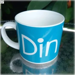 Online Favorit kopp som det står DIN på från Lagerhouse Kobbergenstande