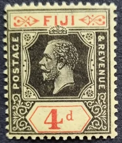 Tradera Fiji Scott 100 MHOG Se besk.för förkort| Europa