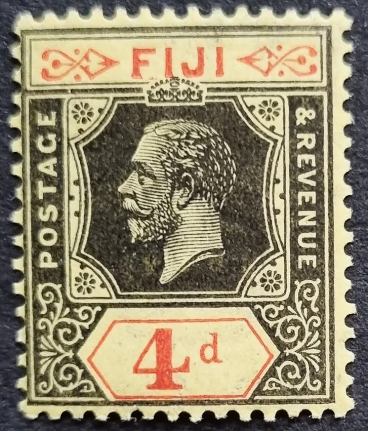 Tradera Fiji Scott 100 MHOG Se besk.för förkort| Europa