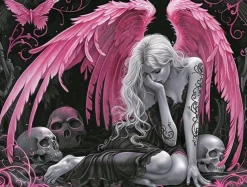 Tradera Finaste större 50x40 cm Diamond Painting tavla där Allt ingår| Hobbymaterialer