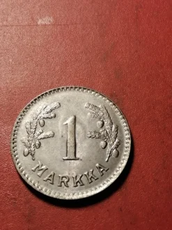 Tradera *Finland-1 markkaa - Järn/iron -1948 *Bra Cond. 1+++*| Udenlandske Mønter