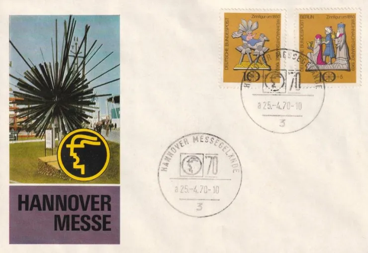 Tradera FIRST DAY COVER-BERLIN.HANNOVER MESSE 1970| Europa