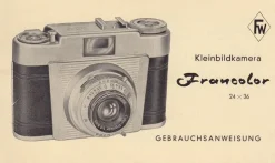 Tradera Franka-Werk - Kleinbildkamera Francolor 24x36 (På tyska)| Fotokameraer