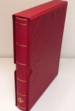 Tradera Frimärksalbum Leuchtturm, höjd 31 cm och bredd 25 cm| Tilbehør