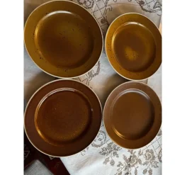 Cheap Fyra Mattallrikar, COQ, Stig Lindberg, Gustavsberg Keramik & Porcelæn, Svensk