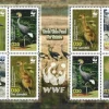 Tradera Gambia 2006 Tranor Fåglar 2x4v i block WWF| Afrika