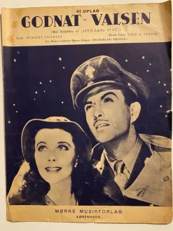 Tradera Godnat-Valsen - Nodestykker| Noder Og Nodehæfter