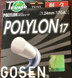 Tradera Gosen Tennissena Polyon 17, Diameter:1.31 mm set 12 m, vit tennis sena> Tennis