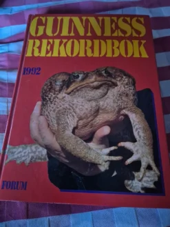 Discount Guinness Rekordbok 1992 Encyklopædier & Leksikon