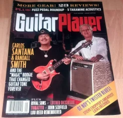 Tradera Guitar Player Jan. 2014 Santana & Randall Smith, Rival Sons, Lou Reed, Tomatito| Musiktidsskrifter & Litteratur