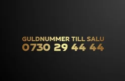 Tradera Guldnummer till salu 07 30 29 4444> Mobiltilbehør
