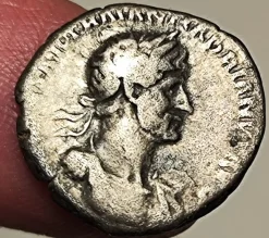 Tradera Hadrian, 117-138 AD.Silver Denarius.| Udenlandske Mønter
