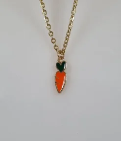 Tradera Halsband med söt berlock - Morot| Smykker