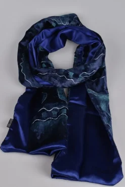 Best Halsduk, , blå, Strl: Onesize, Viscose Sjaler & Halstørklæder