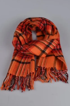 Cheap Halsduk, , orange, Strl: Onesize, Ullblandning Sjaler & Halstørklæder