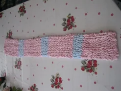 Clearance Halsduk - Rosa / Ljusblå Sjaler & Halstørklæder