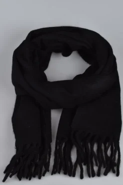 Discount Halsduk, Codello, svart, Strl: Onesize, Angora/Lammull/Nylon Sjaler & Halstørklæder