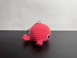 Tradera Handgjord amigurumi val Keychain| Tilbehør