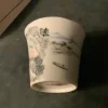 Hot Handmålad kinesisk kopp med landskapsmotiv Orientalsk Kunst Og Porcelæn