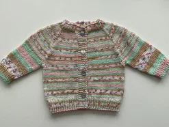 Tradera Handstickad kofta till baby/bebis. Storlek 1-3 månader| Baby, Børn & Leg