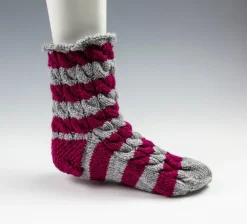 Tradera Handstickade Damsockor Stl. 37-38| Tøj