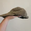 Store HARRIS TWEED Keps / Flat cap Brun ONESIZE (Max 59) 100% ULL Mkt gott skick Hovedbeklædning