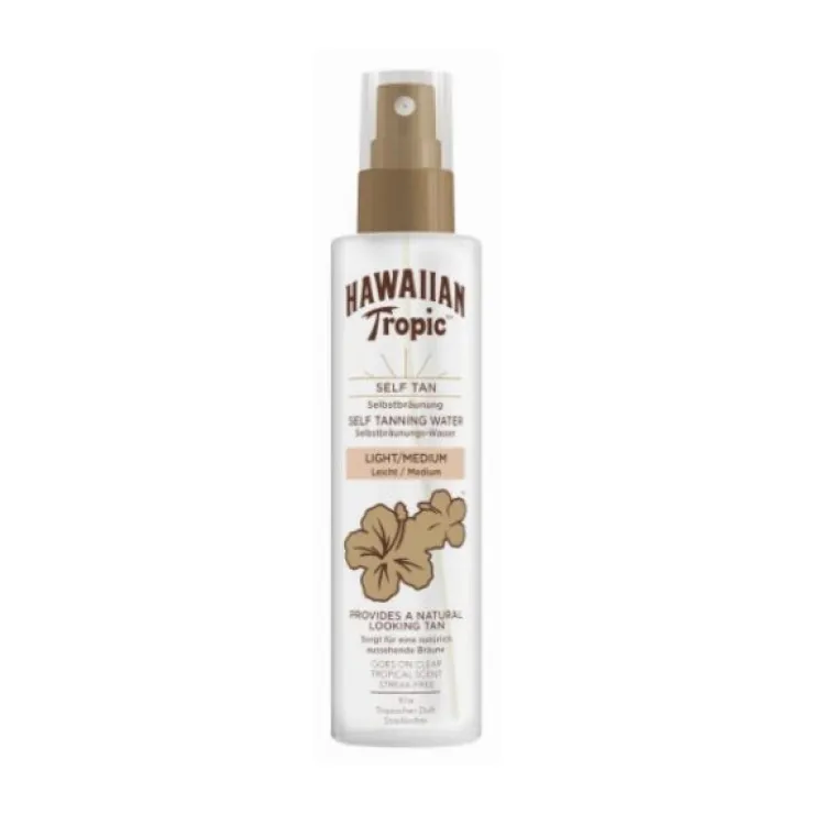 Tradera Hawaiian Tropic Self Tanning Water Light/Medium 190 ml> Hudpleje