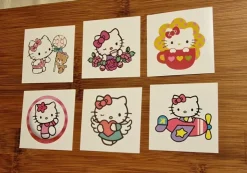 Tradera Hello Kitty Sanrio Tatueringar temporära. Nya!| Tatovering