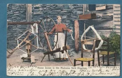 Tradera Home Scene in the Alabama Gold Diggings 1906| Verden Undtagen De Nordiske Lande