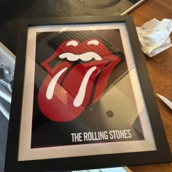 Tradera Inramad Rolling Stones-print| Musikplakater