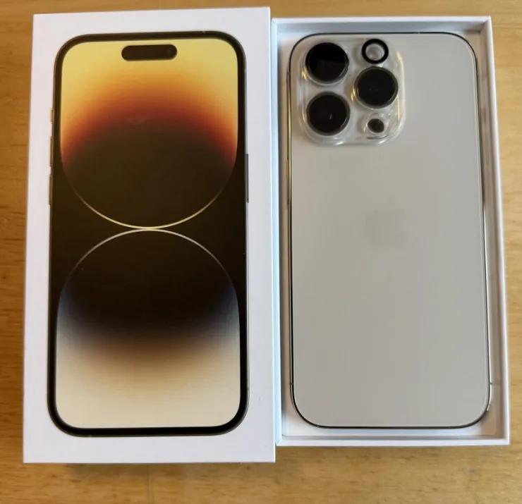 Tradera iPhone 14 Pro 256GB guld> Mobiltelefoner
