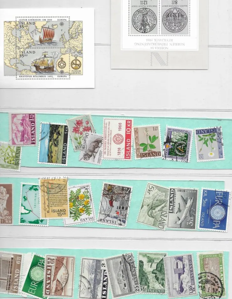 Tradera Island 4 blad div st Märken| Norden