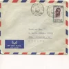 Tradera Ivory Coast 45f on air mail cover to Switzerland, Abidjan Plateau 8.3.1962| Afrika