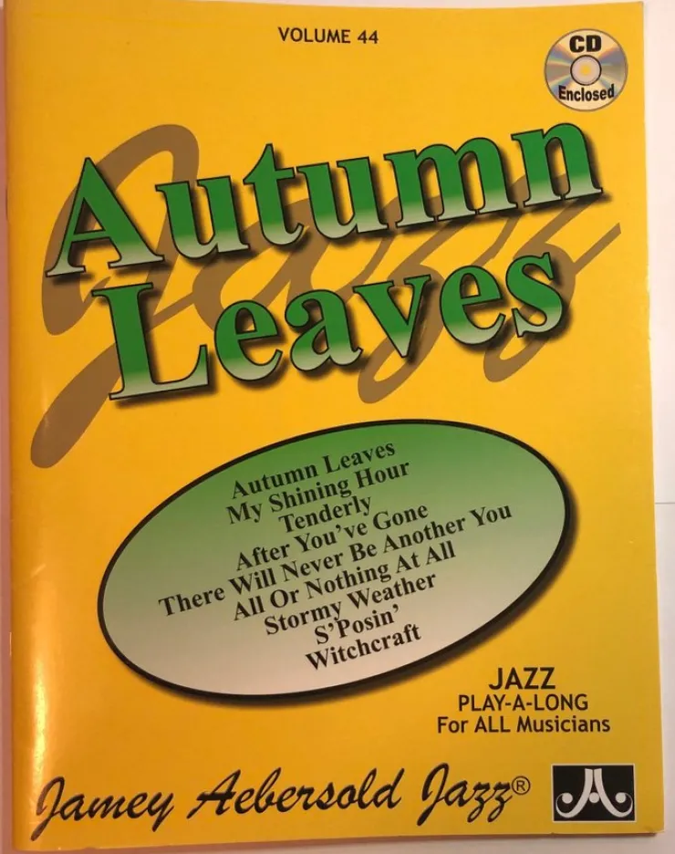 Tradera Jamey Aebersold vol. 44 - Autumn Leaves| Noder Og Nodehæfter