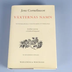 New Jens Corneliuson Växternas Namn Wahlström & Widstrand 2003 Encyklopædier & Leksikon