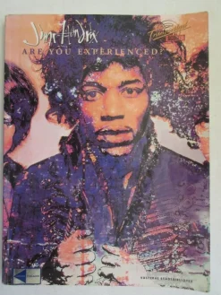 Tradera JIMI HENDRIX Notbok *Are You Experienced* Tryck 1996| Noder Og Nodehæfter