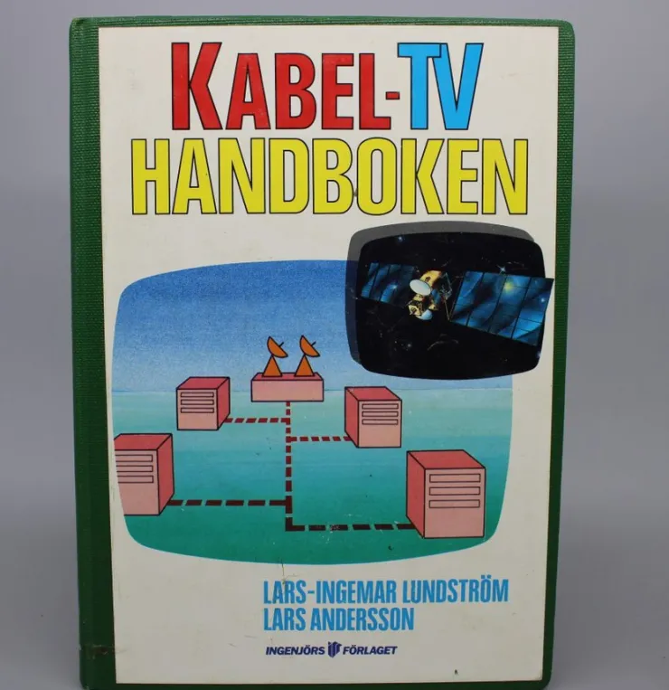 Online Kabel-TV Handboken av Lars-Ingemar Lundström , Lars Andersson , 1984 Computere Og Teknik