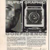 Tradera Kamera Graflex Super Graphic Confidence reklamannons fr 1959| Andet Optisk Udstyr