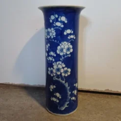 Clearance Kinesisk porslinsvas med prunusblommor Orientalsk Kunst Og Porcelæn
