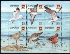 Tradera KIRIBATI - VACKRA FÅGLAR**| Oceanien
