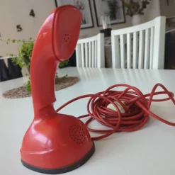 Tradera Kobra Röd Televerket telefon> Fast Telefoni